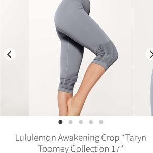 Lululemon Awakening Crop 17" 2017